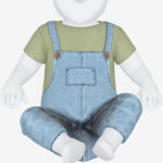 SkittlesPlays - Denim Dungarees INFANT + TODDLER by skittlesplays