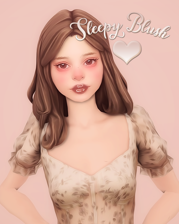 Sleepy Blush by JellyPaws