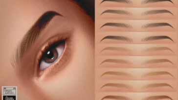 Soft Angled Eyebrows No 29 by cosimetic at TSR