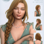 Sybil Hairstyle by simstrouble