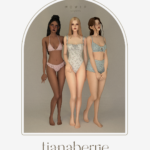 TianaBerrie - Swimwear Collection by luxysims