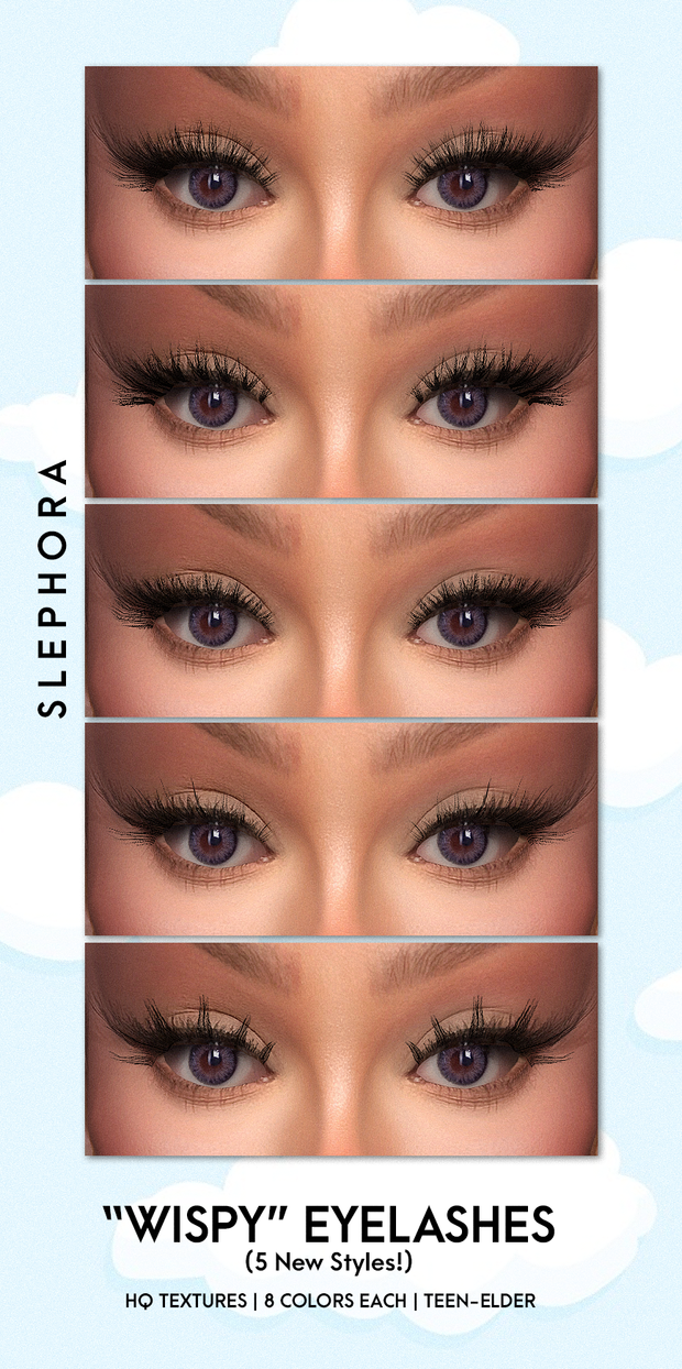 "WISPY" EYELASHES by SLEPHORA