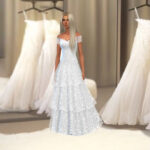 Wedding dress store CAS background by Katherine_Crystal