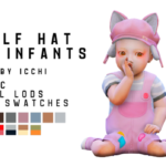 Wolf Hat for infants by icchi