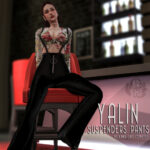 Yalin Suspenders Pants by bluerose