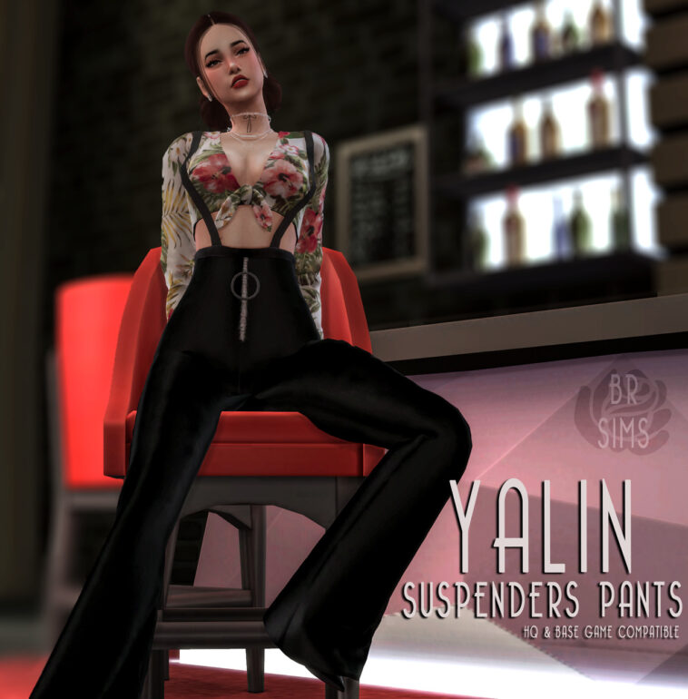 Yalin Suspenders Pants by bluerose