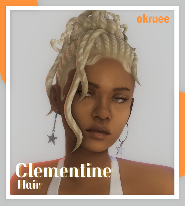 clementine hair by okruee