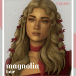 magnolia hair by okruee