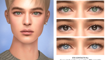 [poyopoyo] Eyelashes N1-3 \ Eye Contacts N11
