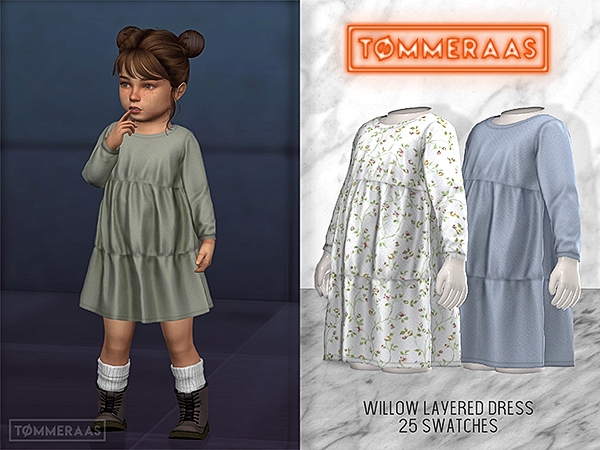 tømmeraas | willow layered dress by tommeraas