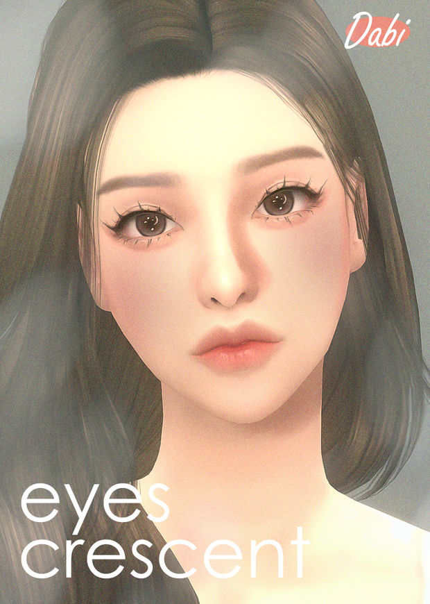 [DABI] crescent eyes by dabi sims – Sims 4 CC