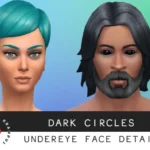 Under-eye Dark Circles by Sims 4 Krampus