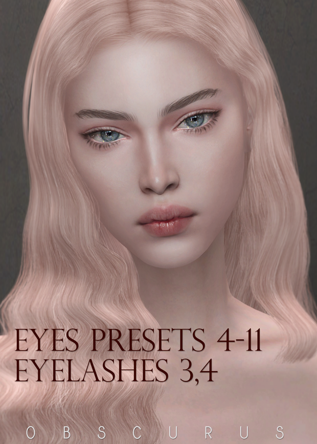 set for eyes С by obscurus-sims