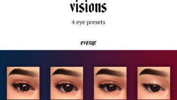 visions eye presets by evoxyr